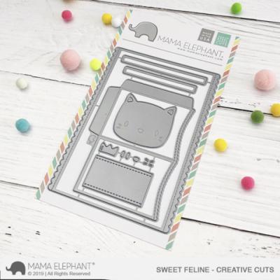 Mama Elephant Creative Cuts - Sweet Feline